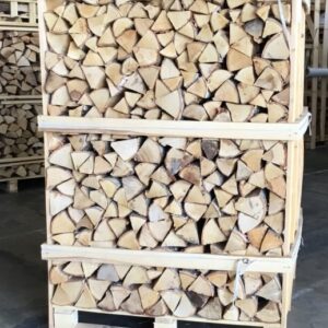 Kiln Dried Birch Logs Large Crate