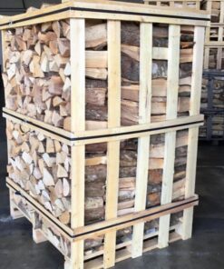 Kiln Dried Birch Logs Large Crate 6 Bags Of Kindling